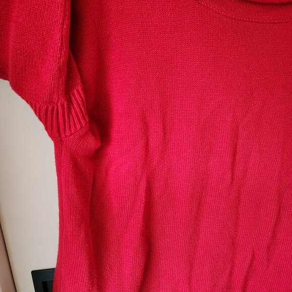 Alex Mill Vibrant Red Crew Neck Sweater - Picture 5 of 8